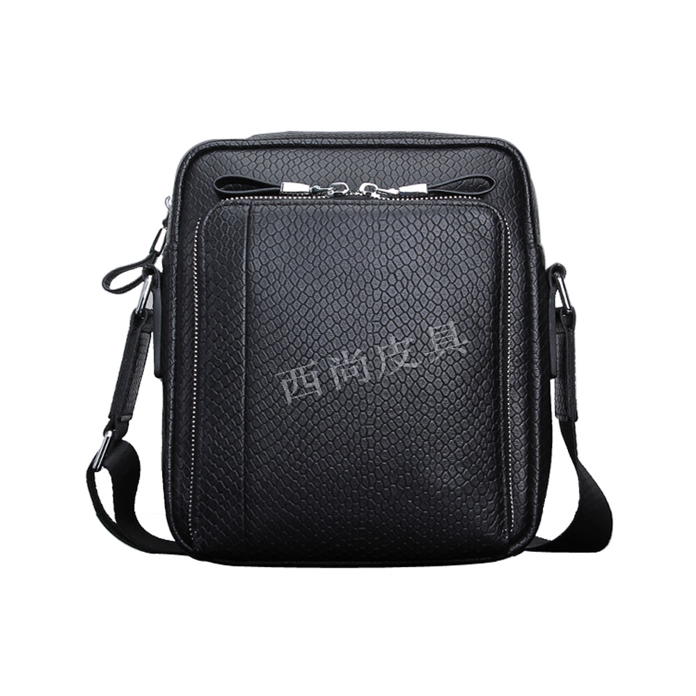 西尚 XS-WT3005 真皮男士單肩包